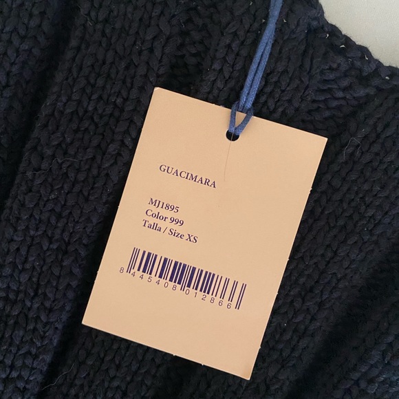 NWT Paloma Wool Black Knit Minidress - Picture 2 of 3